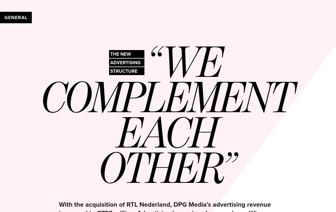 Annual Report 2025 - DPG Media Annual Report 2025